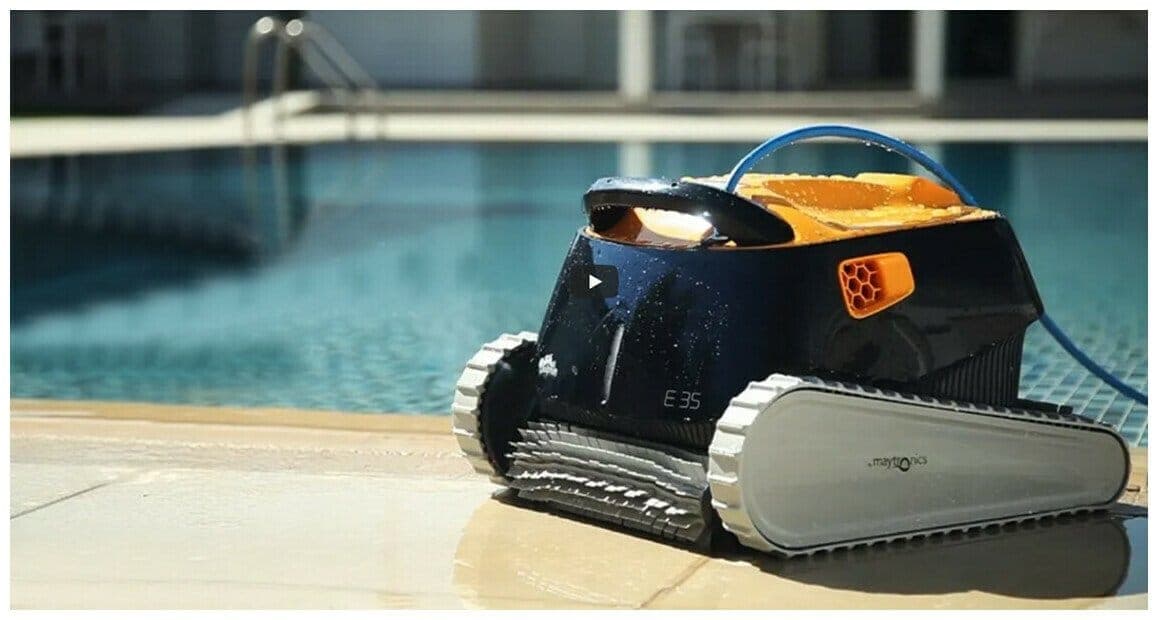Robot piscine Dolphin E35 avec chariot - illustration 3